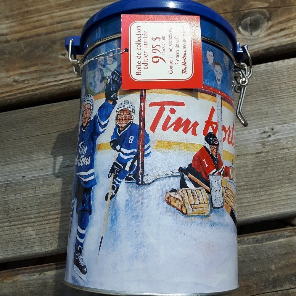 Tim Hortons Canister Winning Goal with tag